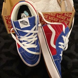 Brand new never been worn boys vans